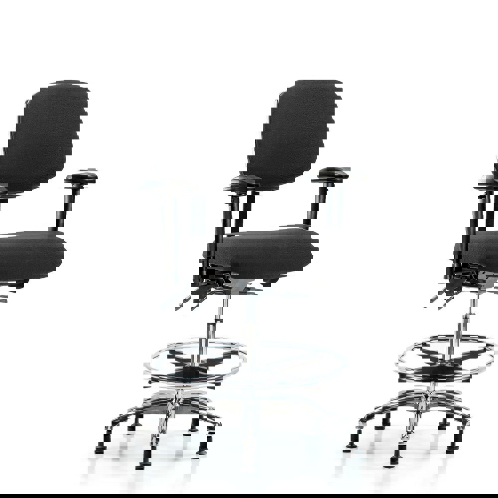 Task Chair: Conductive Cloth, Black